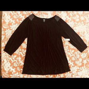 Maternity Smocked Swing Top  NWT